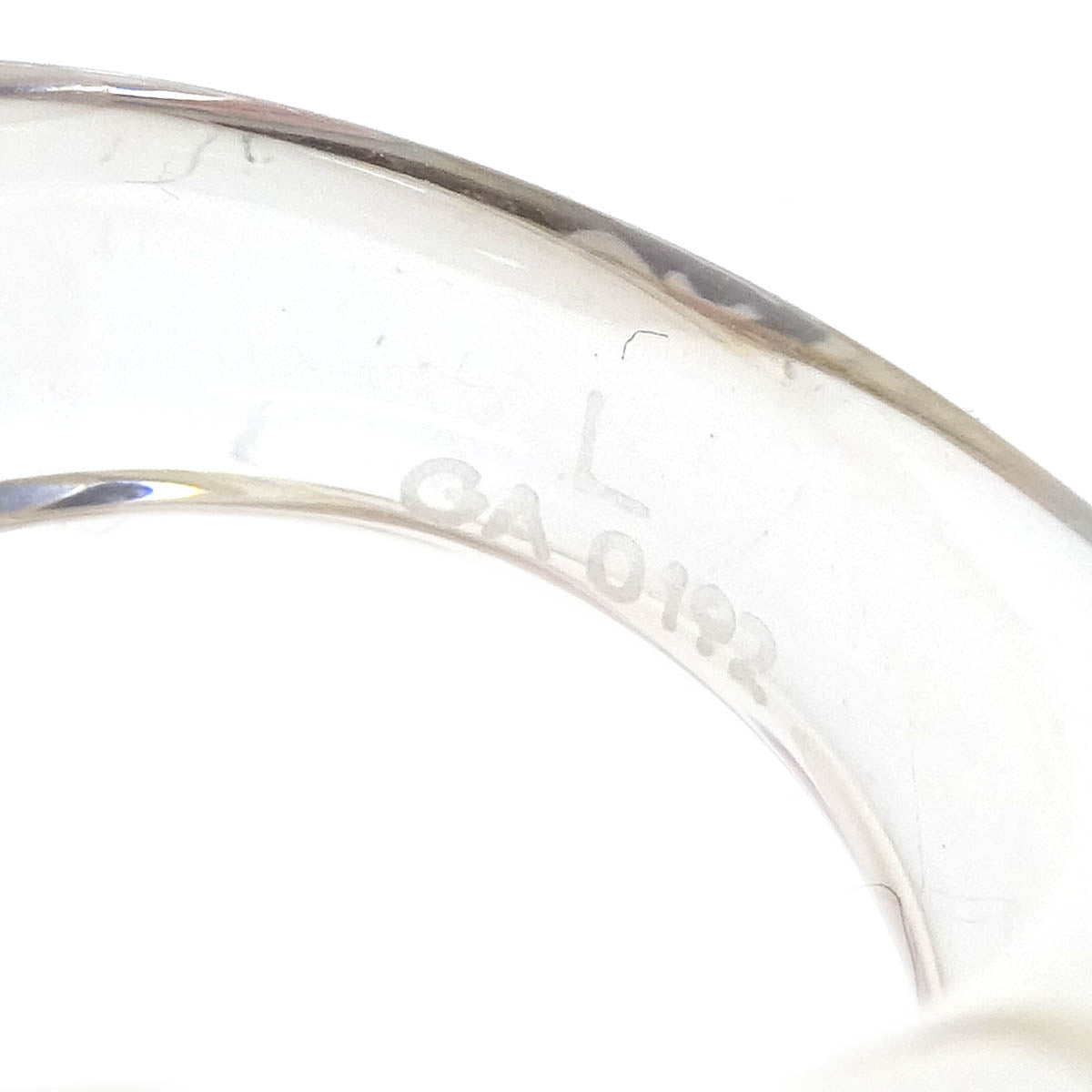 Louis Vuitton Clear Burg Inclusion Ring M65863 #L #56