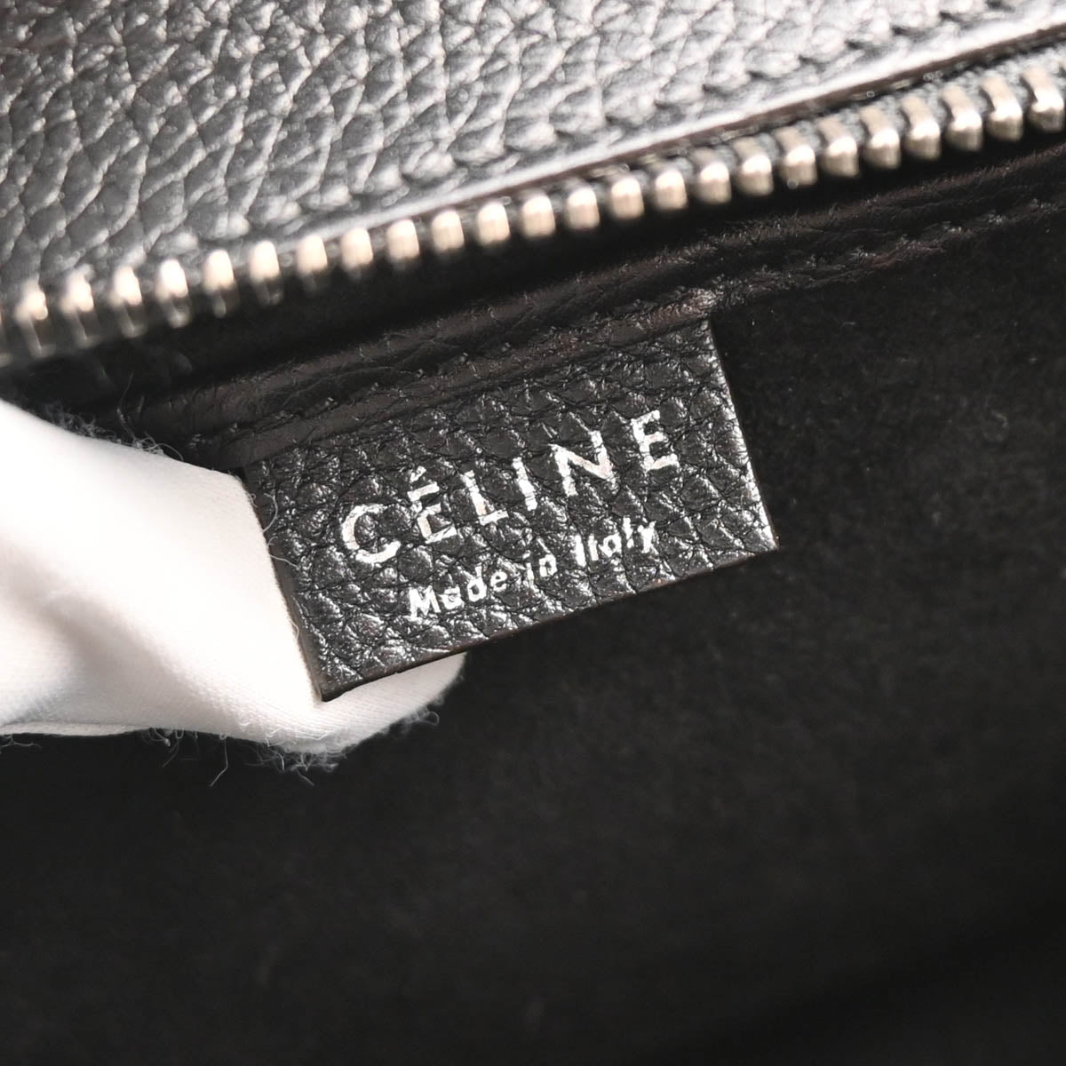 Celine Black Nano Luggage 2way Shoulder Handbag