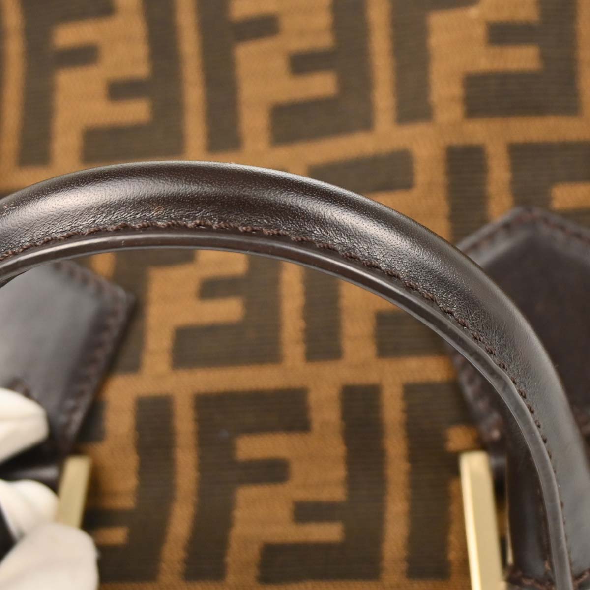 Fendi Brown Zucca Handbag