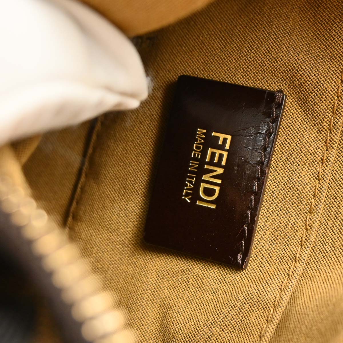 Fendi Brown Zucca Handbag