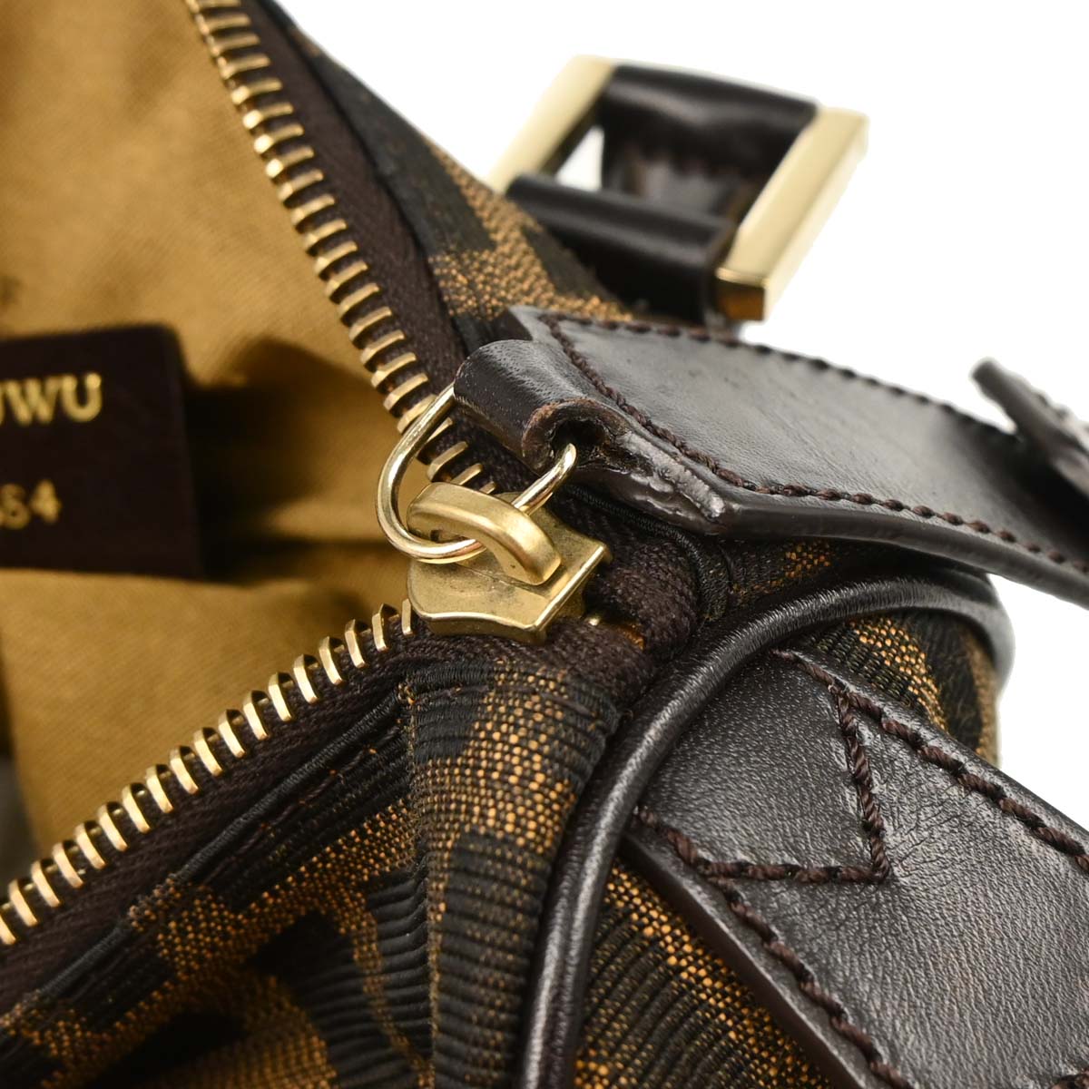 Fendi Brown Zucca Handbag