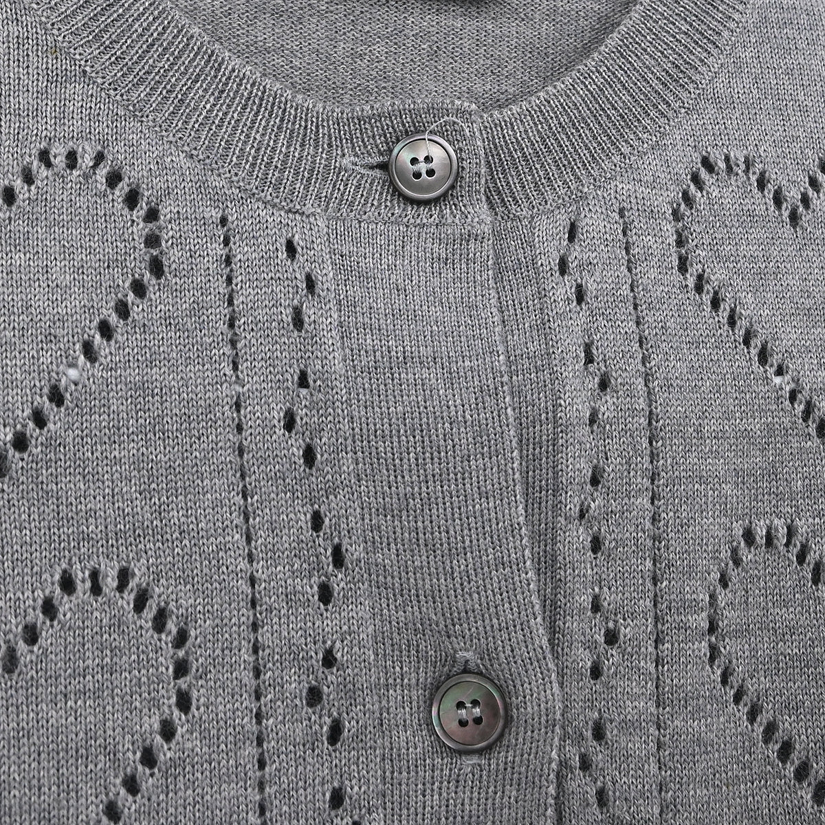 Miu Miu 2018 Cardigan Gray #36