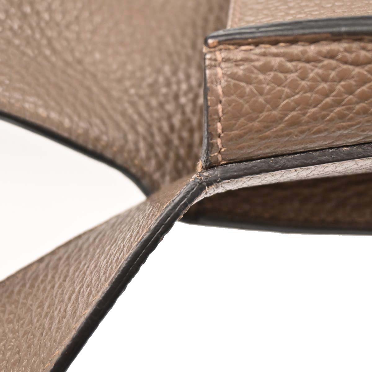 Hermes 2014 Etoupe Taurillon Clemence Steve Caporal 27 Shoulder Bag