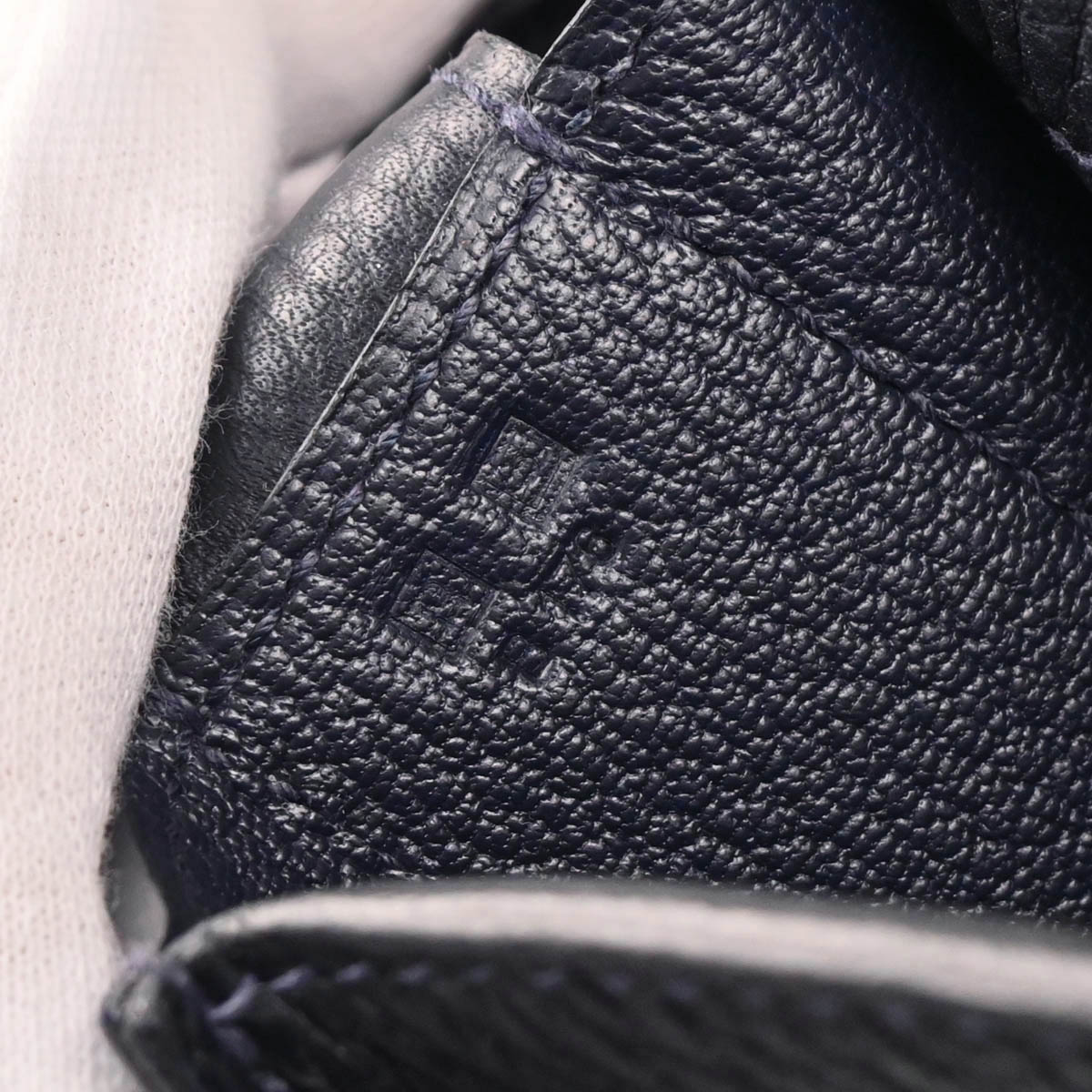 Hermes 2014 Blue Ocean Taurillon Clemence Steve Caporal 27 Shoulder Bag