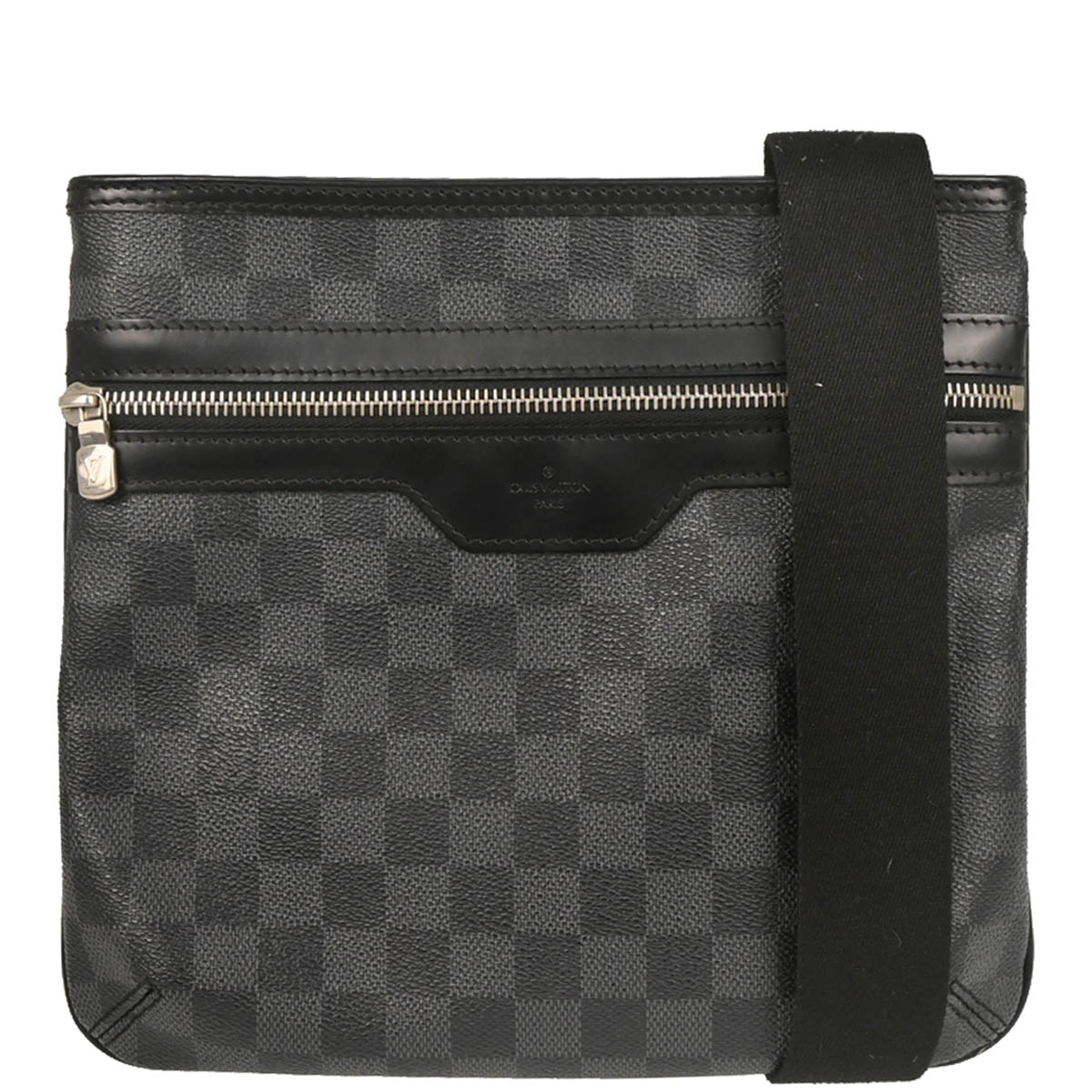 Louis Vuitton 2010 Damier Graphite Thomas Crossbody Bag N58028