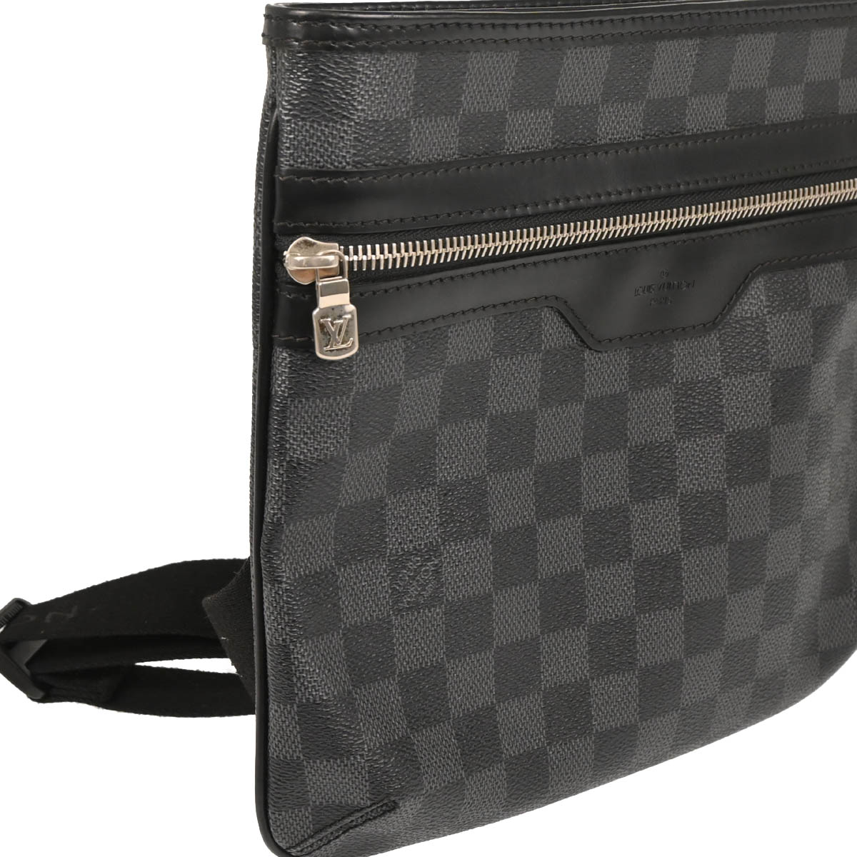 Louis Vuitton 2010 Damier Graphite Thomas Crossbody Bag N58028