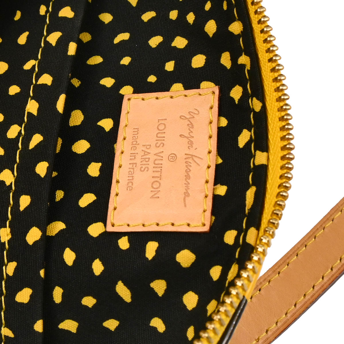 Louis Vuitton 2012 Yellow Vernis Dot Infinity Papillon Handbag M91424