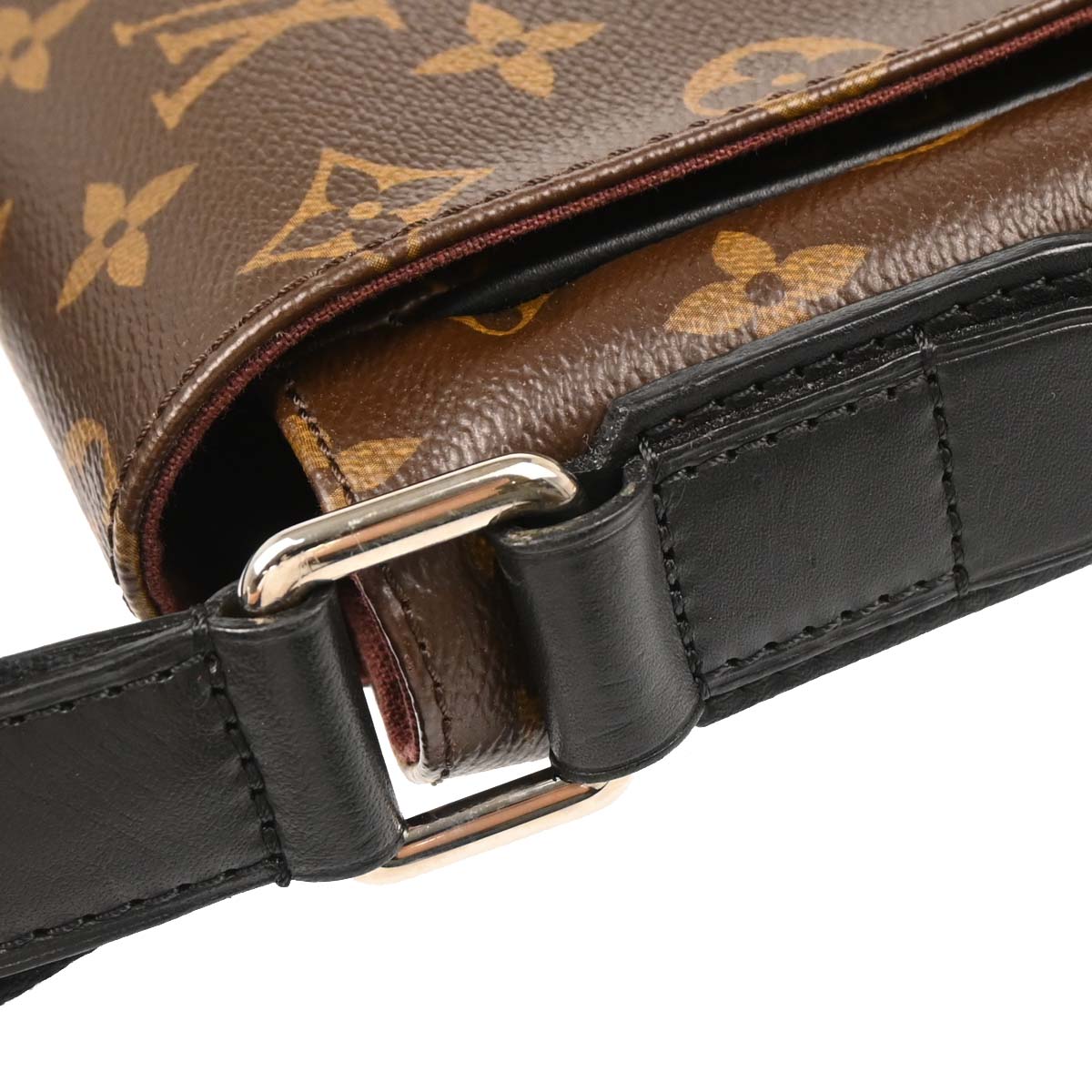 Louis Vuitton 2013 Monogram Macassar Clarence 2way Shoulder Bag M40936