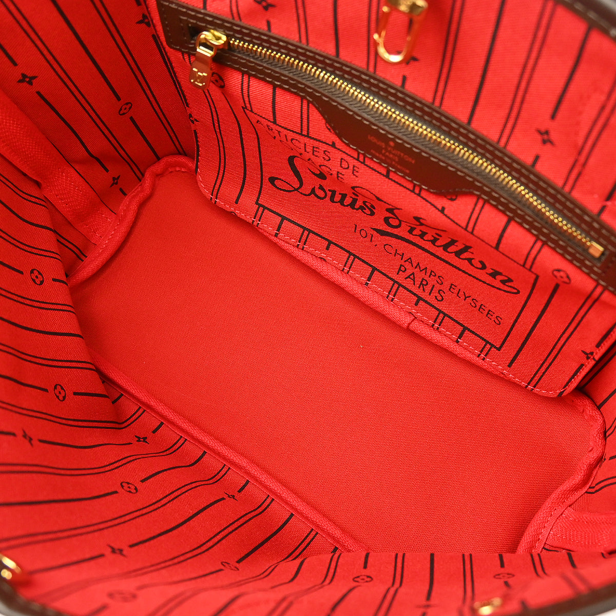 Louis Vuitton 2011 Damier Neverfull PM Tote Handbag N41359