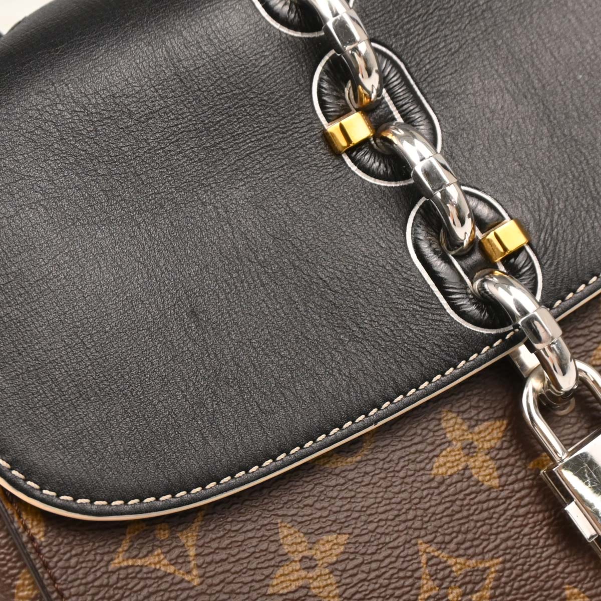 Louis Vuitton 2017 Monogram Macassar Chain It PM 2way Shoulder Handbag M44115