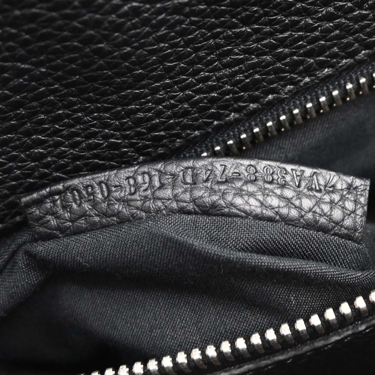 Fendi 2016 Black Leather Peekaboo Fit 2way Shoulder Handbag
