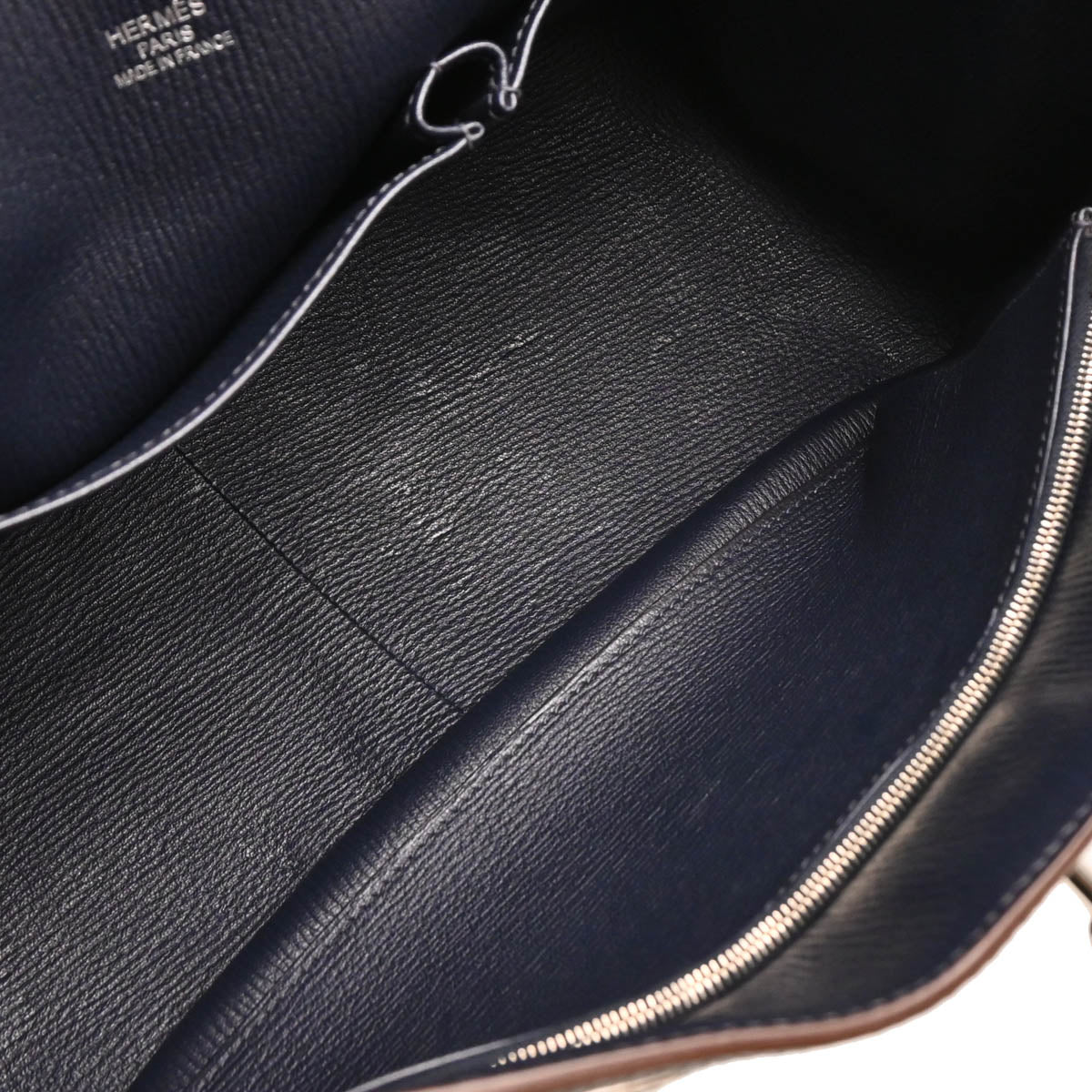 Hermes 2012 Etain Taurillon Clemence Jypsiere 34 Shoulder Bag