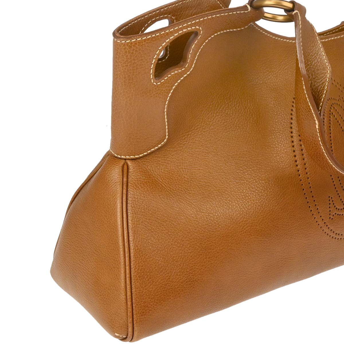 Cartier Brown Leather Handbag