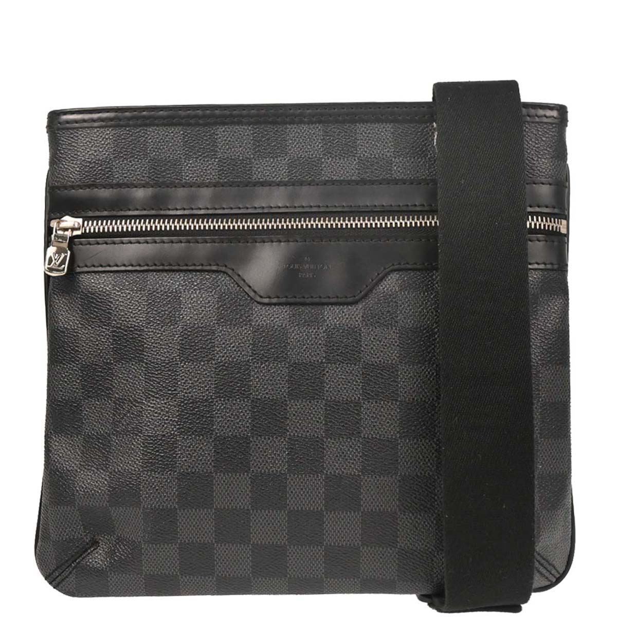 Louis Vuitton 2012 Damier Graphite Thomas Crossbody Bag N58028