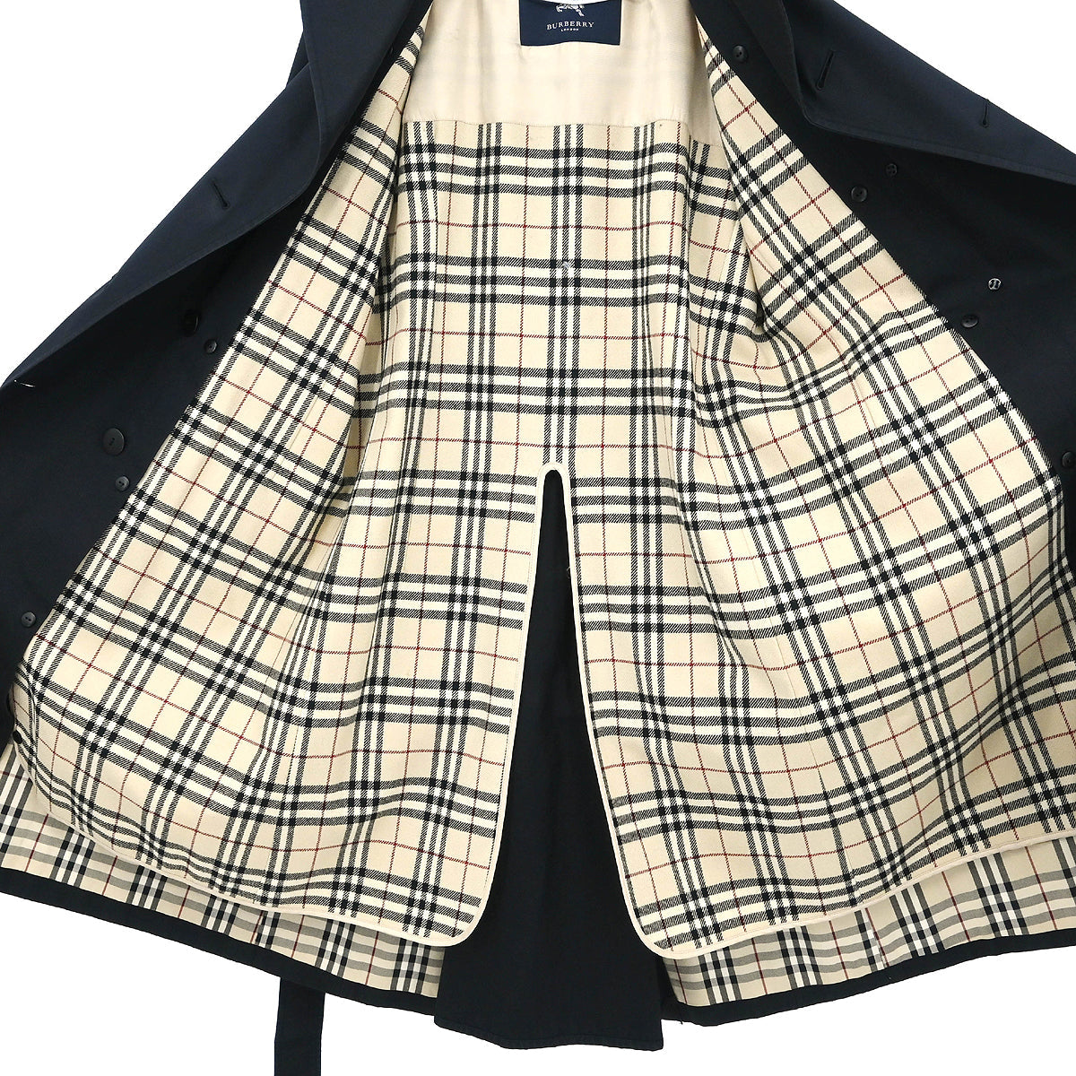 Burberry Coat Double Breasted Black #36–#38