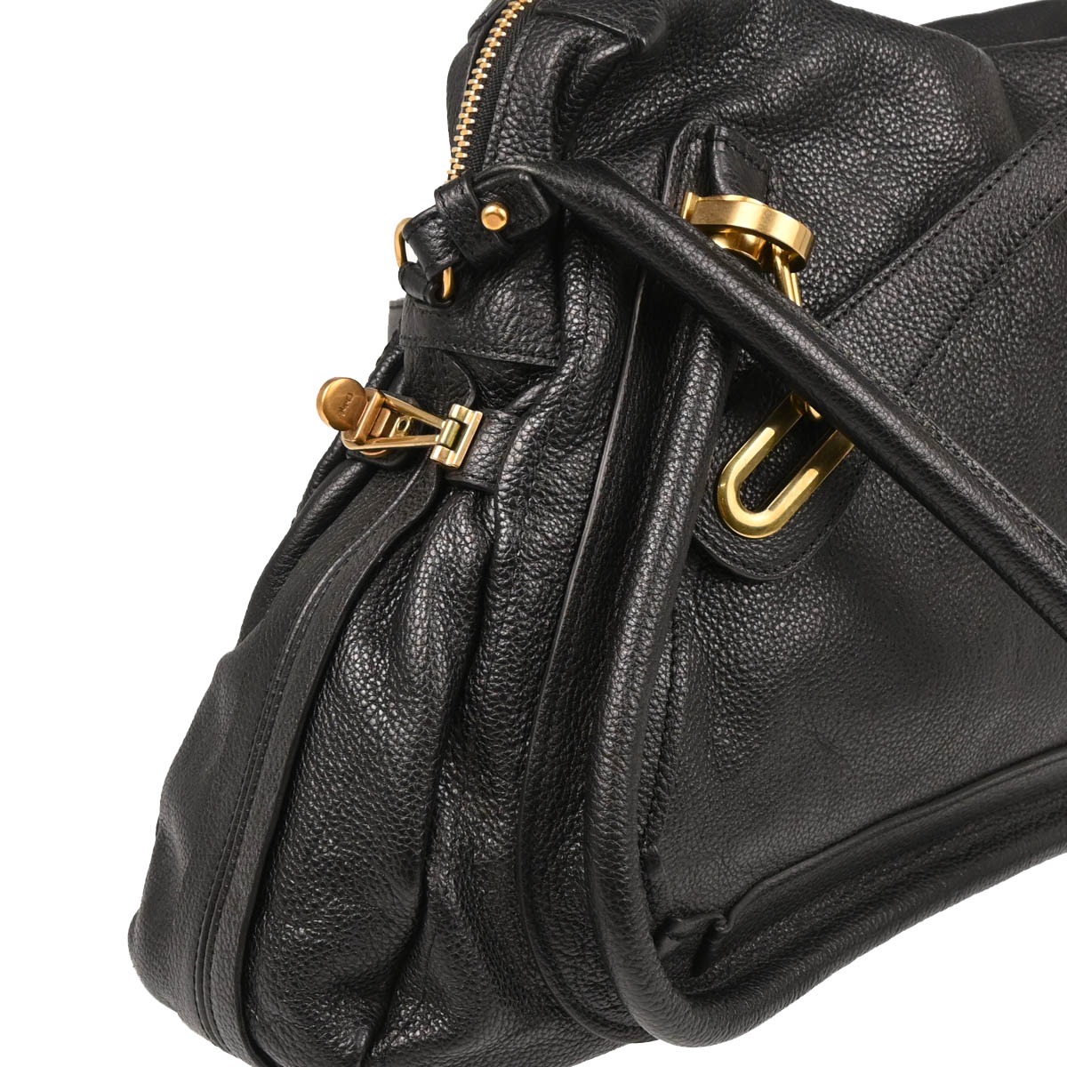 Chloe 2012 Grained Leather Paraty 43 Bag