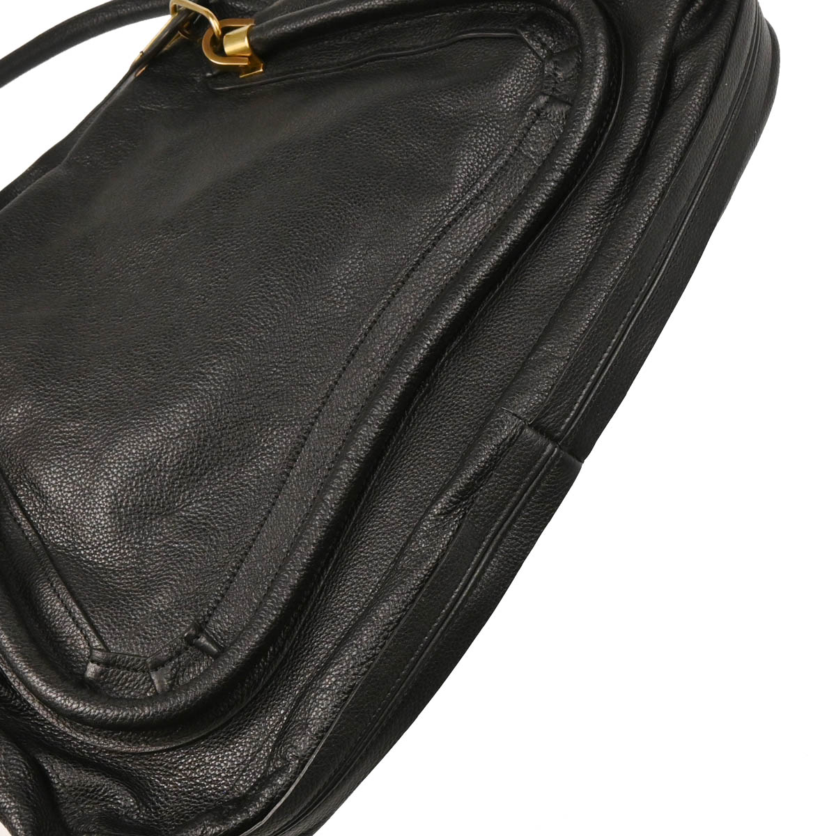 Chloe 2012 Grained Leather Paraty 43 Bag