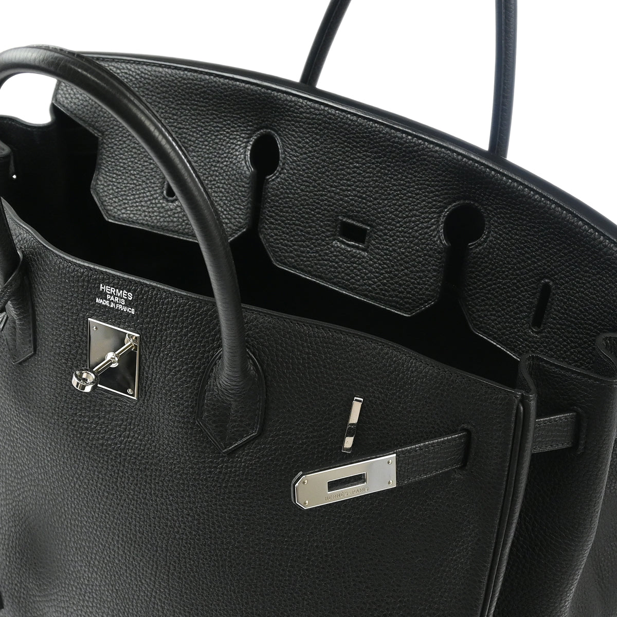Hermes 2011 Black Togo Birkin 40 Handbag