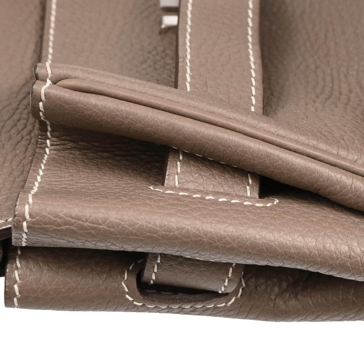 Hermes 2010 Etoupe Clemence JPG Shoulder Birkin