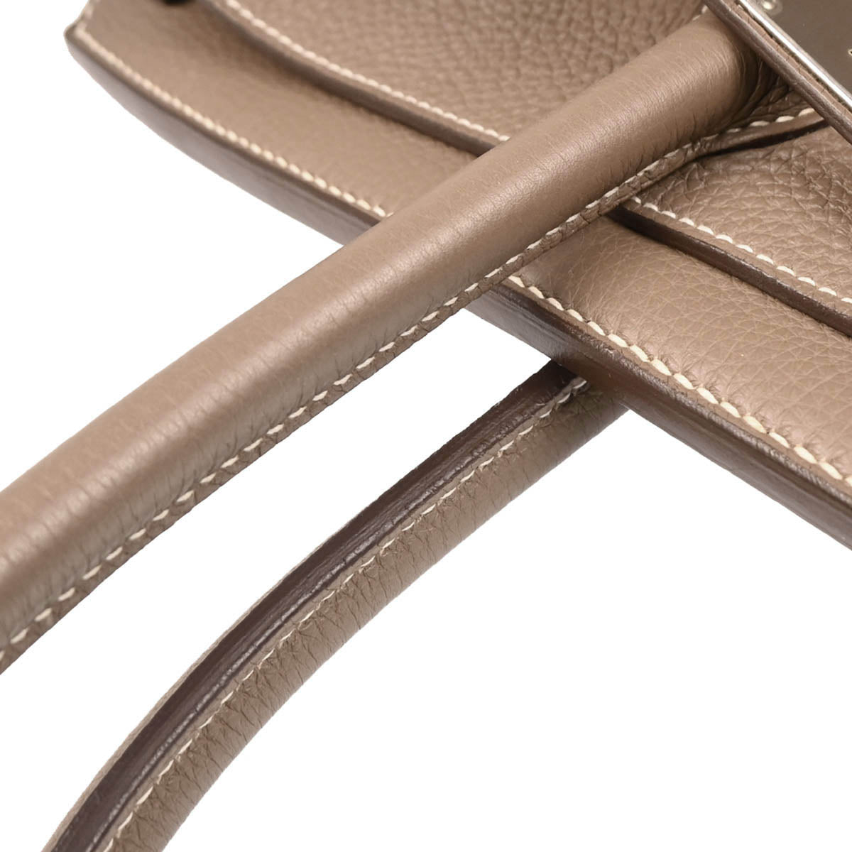 Hermes 2010 Etoupe Clemence JPG Shoulder Birkin