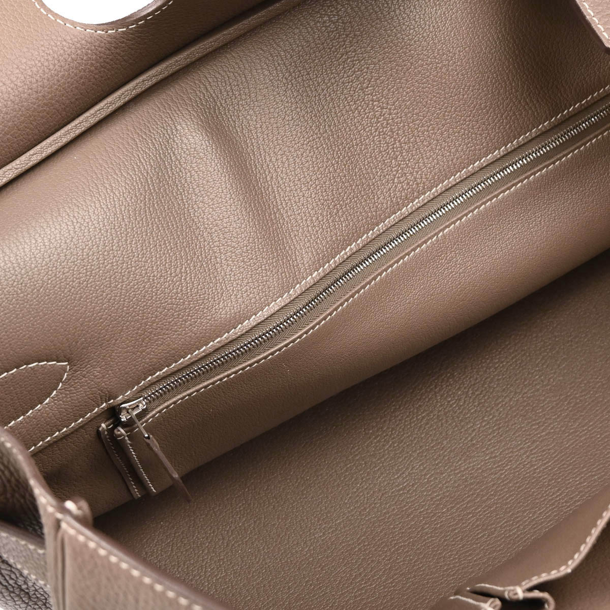 Hermes 2010 Etoupe Clemence JPG Shoulder Birkin