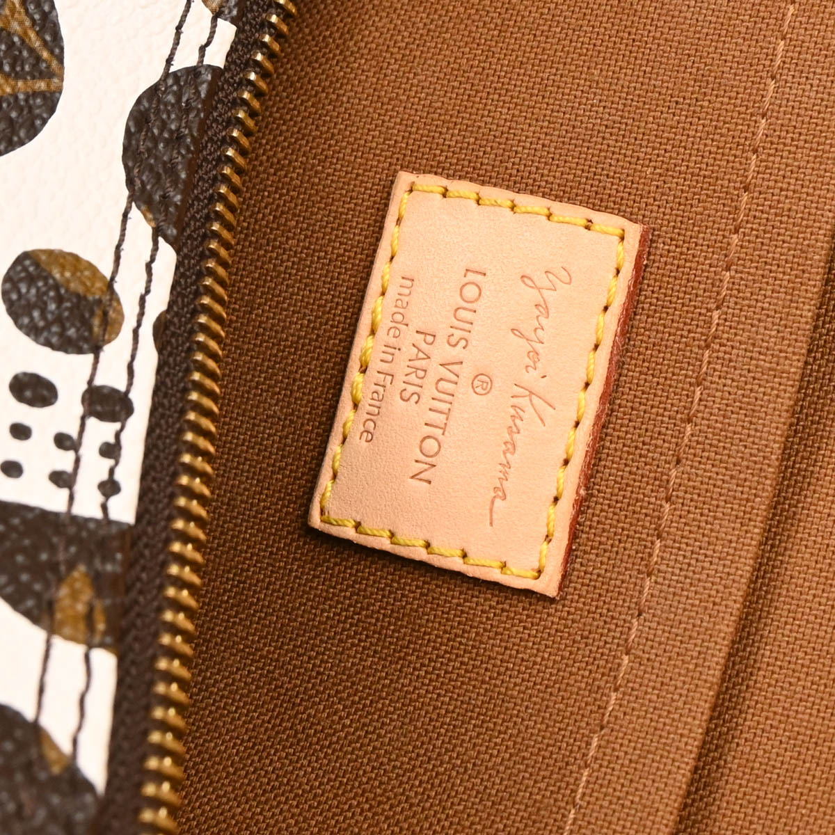 Louis Vuitton 2012 White Pumpkin Dot Papillon 30 Handbag M40687