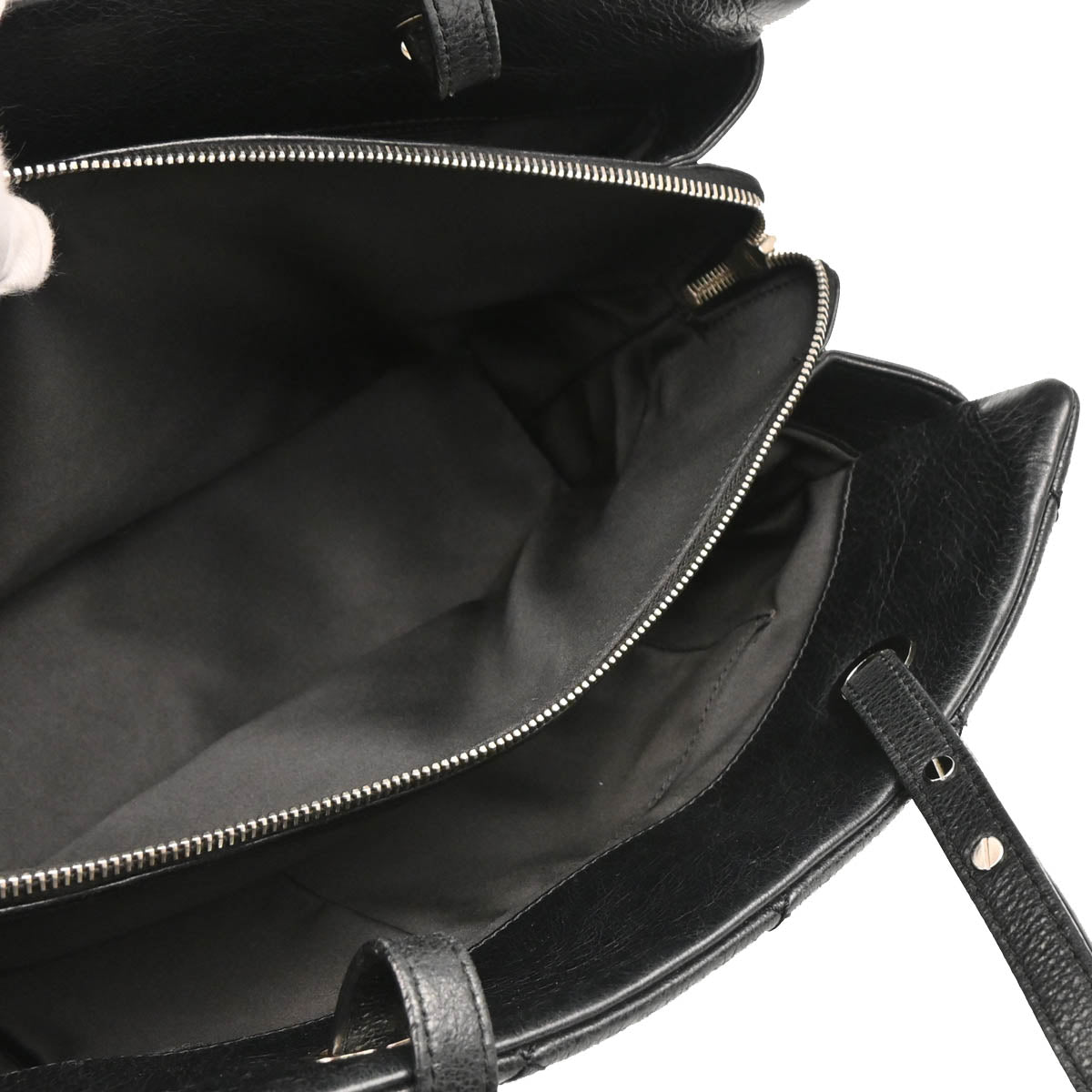 Chanel 2010-2011 Black Calfskin Tote Handbag