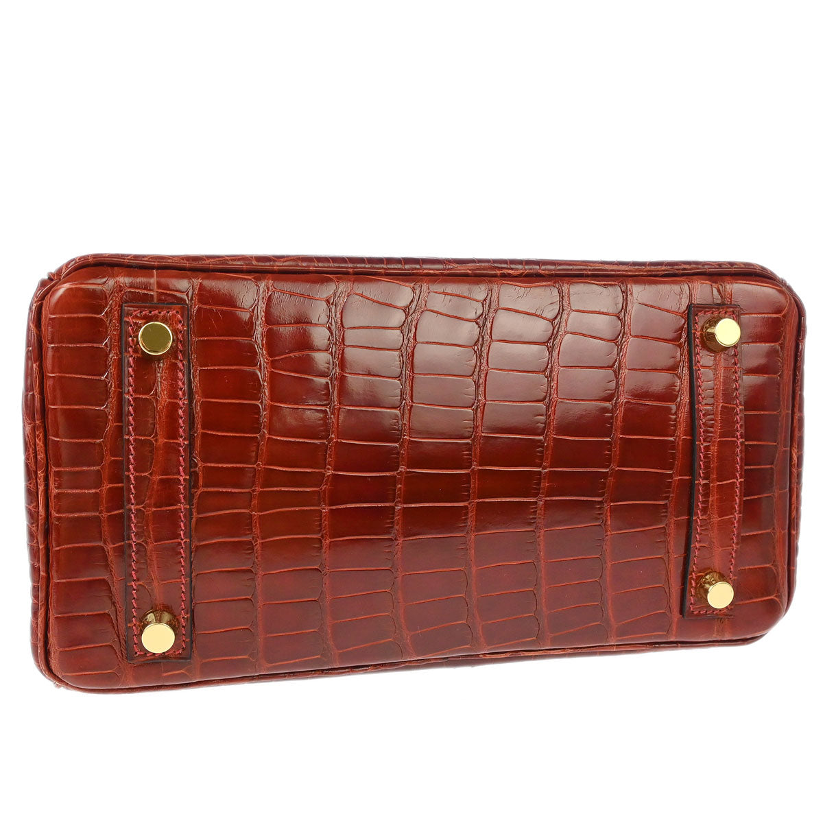 Hermes 2013* Rouge H Alligator Birkin 25 Handbag