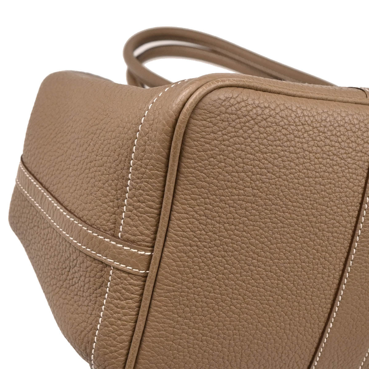 Hermes 2014 Etoupe Gray Negonda Garden Party 36 PM Tote Handbag