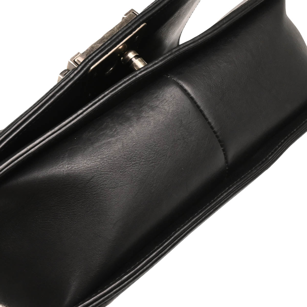 Boy Chanel 2014 Black Calfskin Medium Shoulder Bag