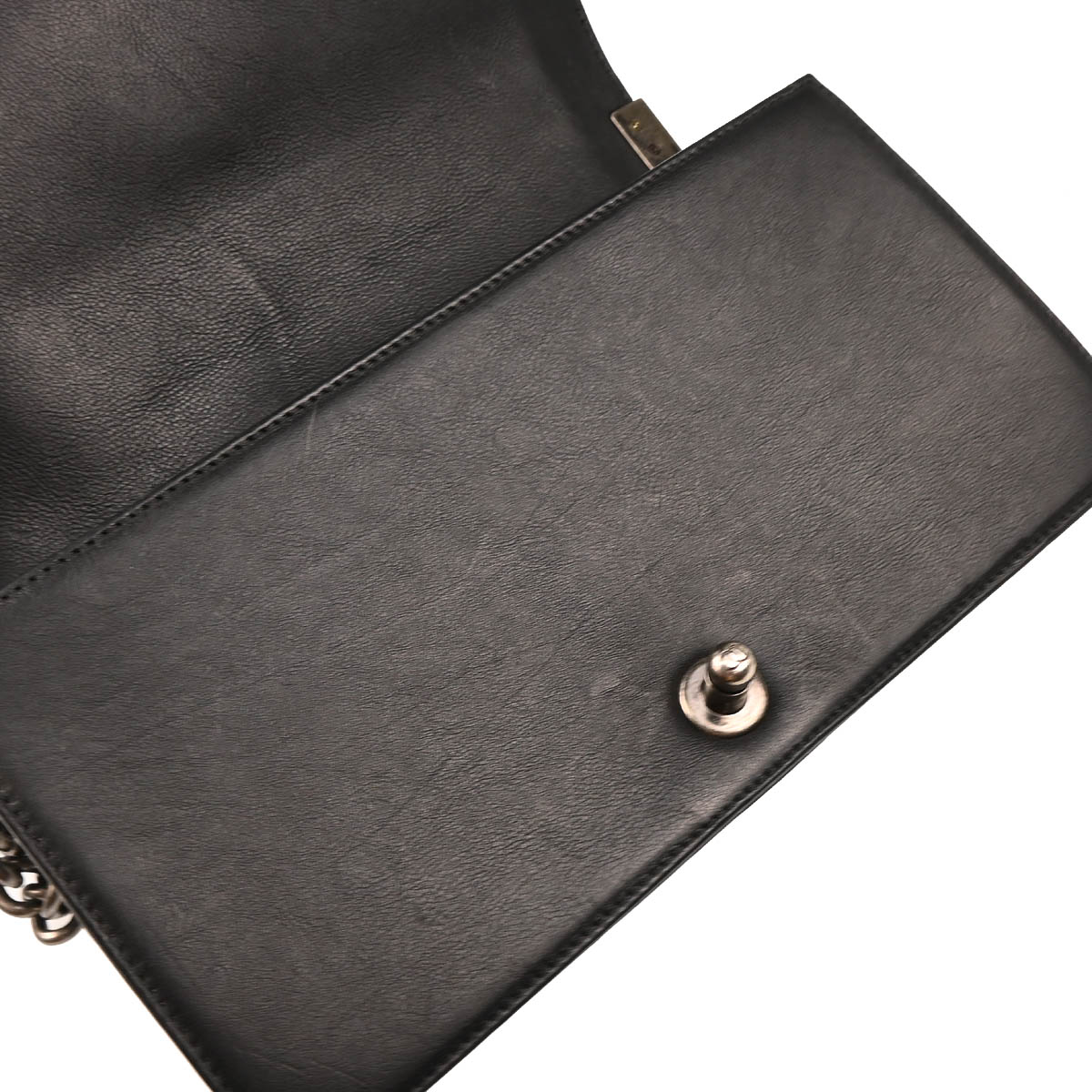 Boy Chanel 2014 Black Calfskin Medium Shoulder Bag