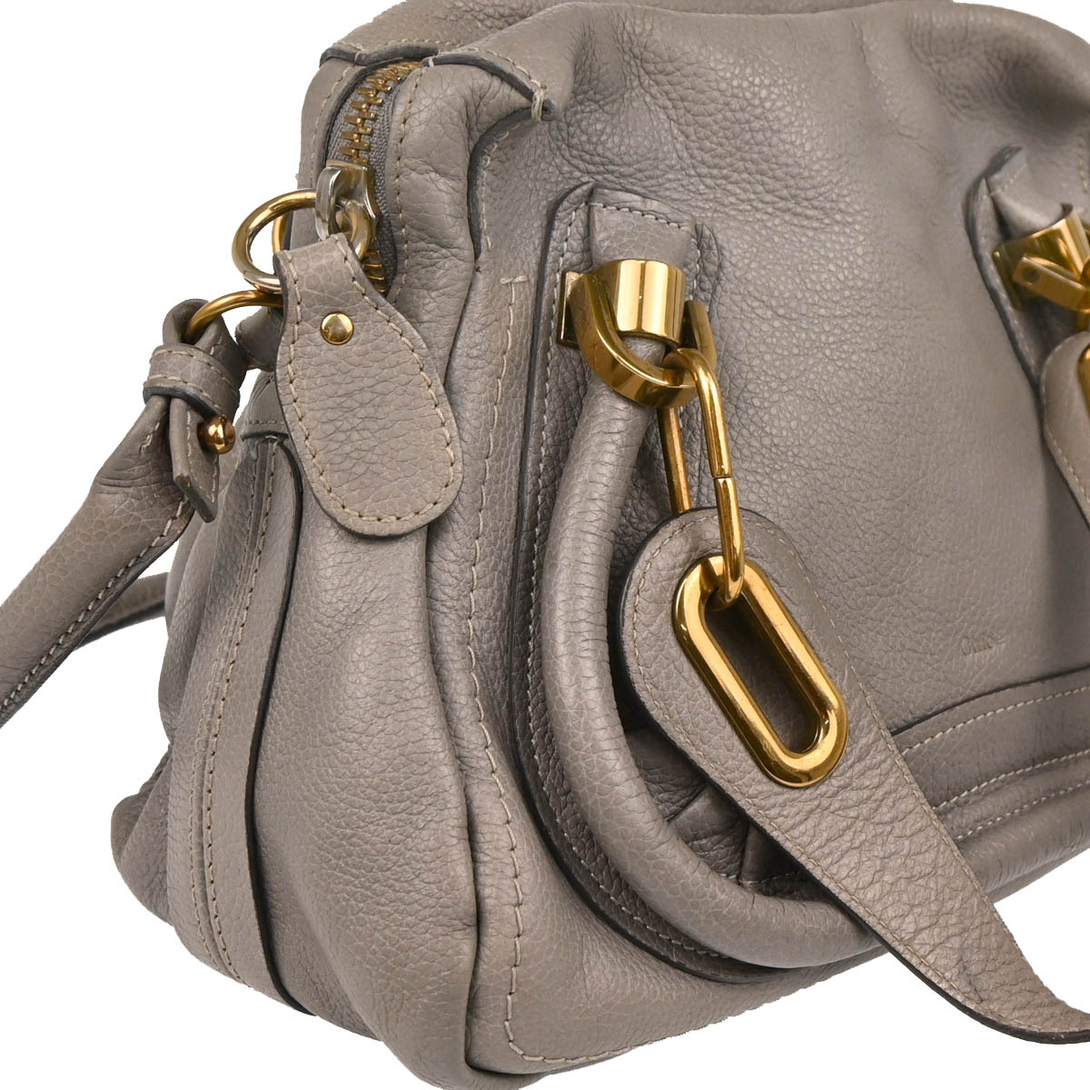 Chloe 2013 Grained Leather Paraty 29 Bag
