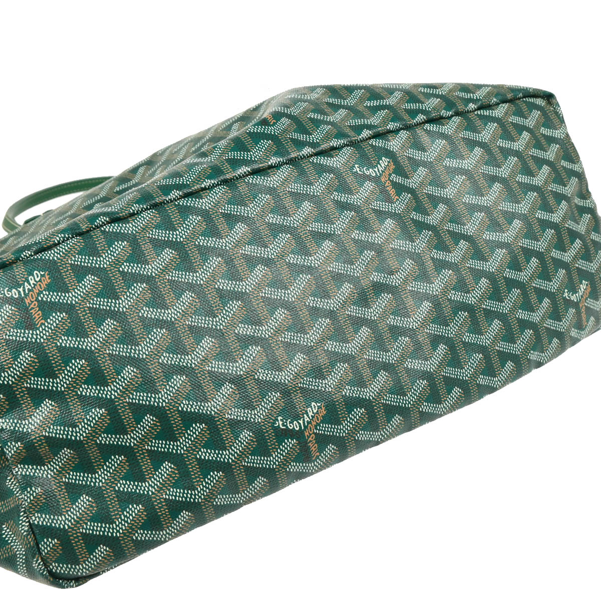 Goyard 2019 Green Saint Louis PM Tote Bag