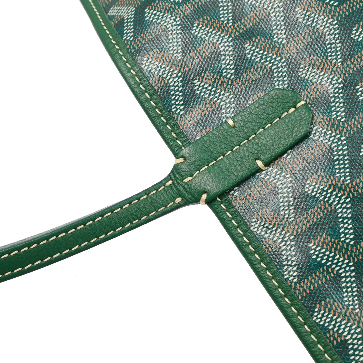 Goyard 2019 Green Saint Louis PM Tote Bag