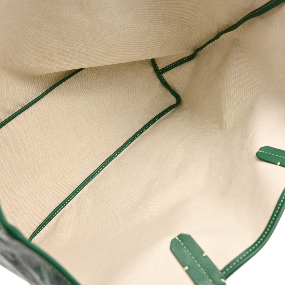Goyard 2019 Green Saint Louis PM Tote Bag