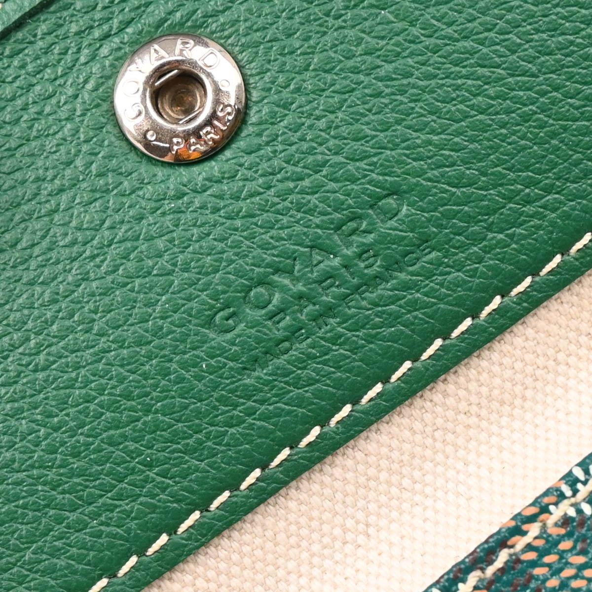Goyard 2019 Green Saint Louis PM Tote Bag
