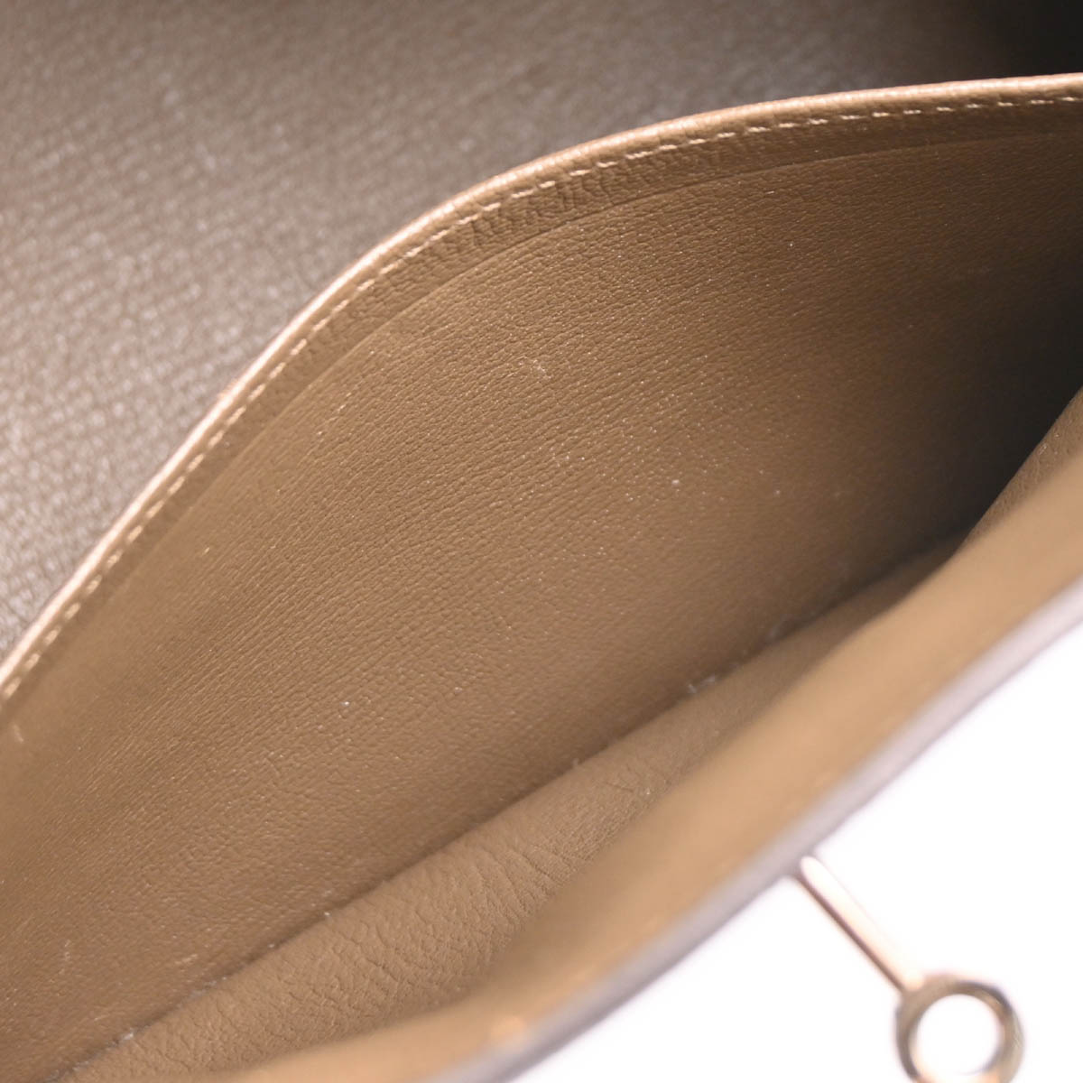 Hermes 2015 Taupe Gray Taurillon Clemence Birkin 30 Handbag