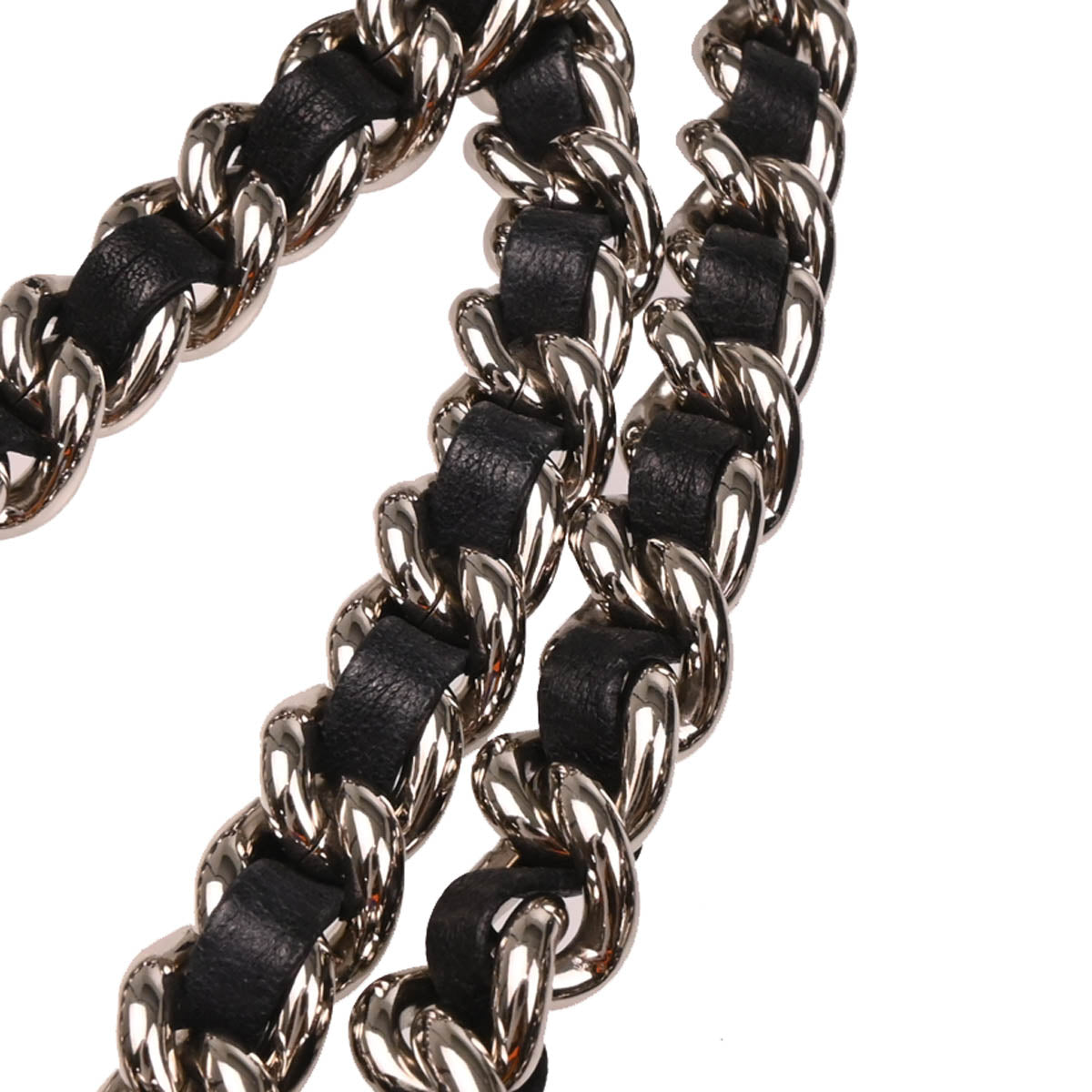 Chanel 2014 Navy Calfskin Chain Around Shoulder Bag