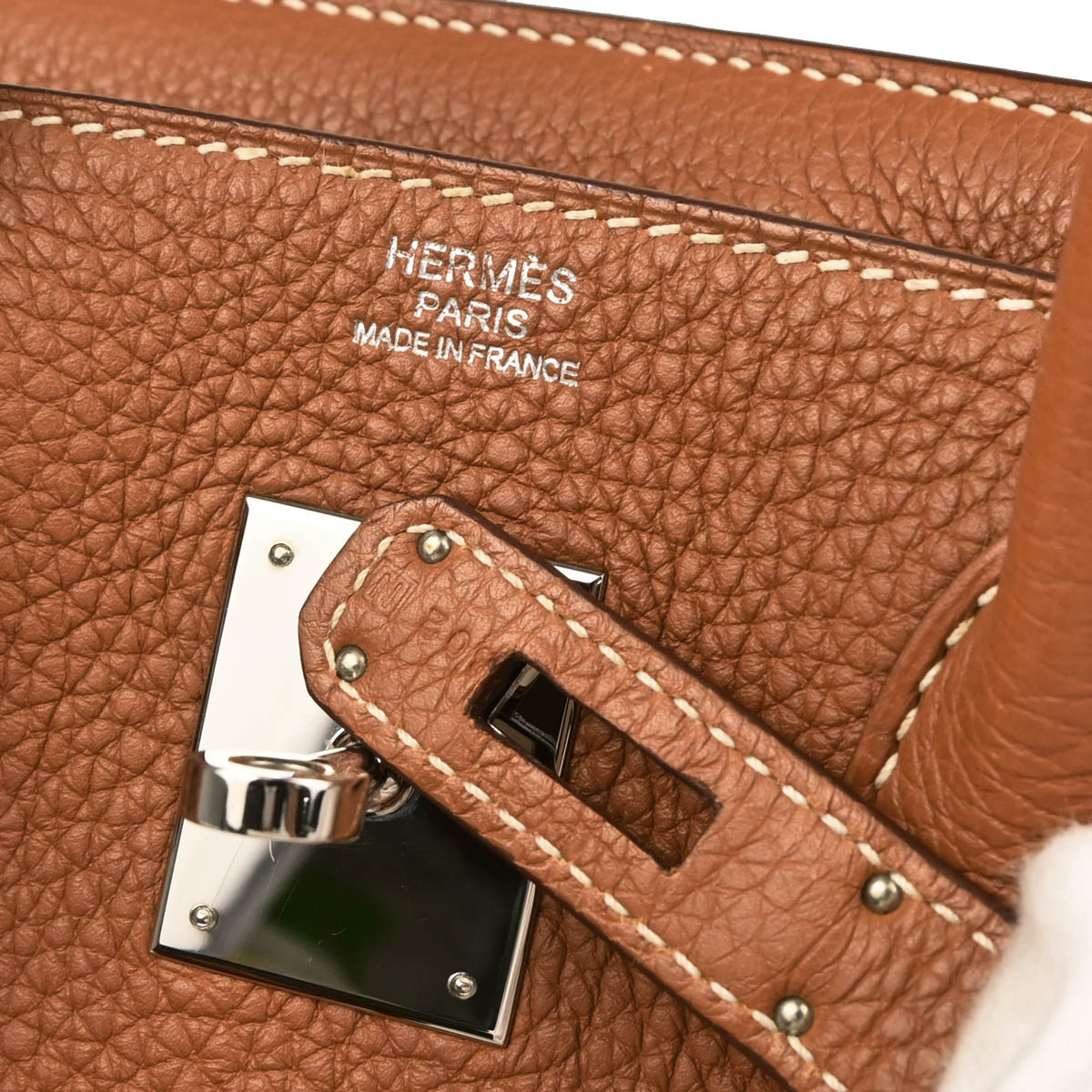 Hermes 2010 Gold Togo Birkin 30 Handbag