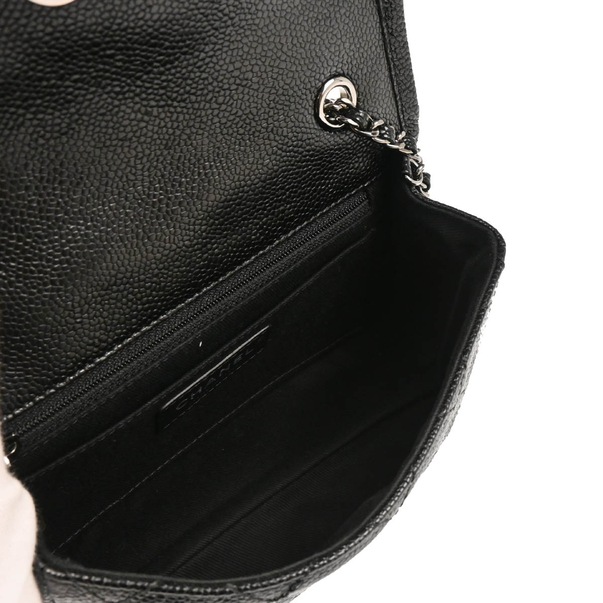 Chanel 2014-2015 Black Caviar Shoulder Bag