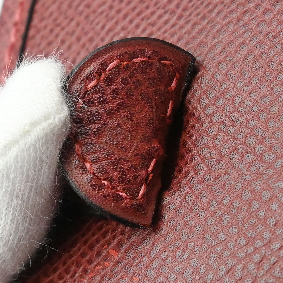 Hermes 2011 Rouge H Epsom Evelyne TPM Shoulder Bag