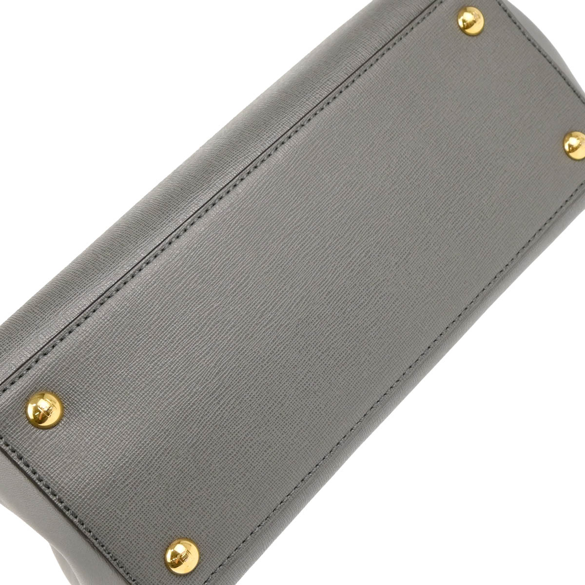 Fendi Gray Petite 2Jours Tote Bag