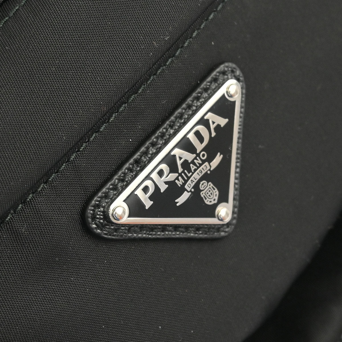 Prada Black Nylon 2way Shoulder Tote Handbag