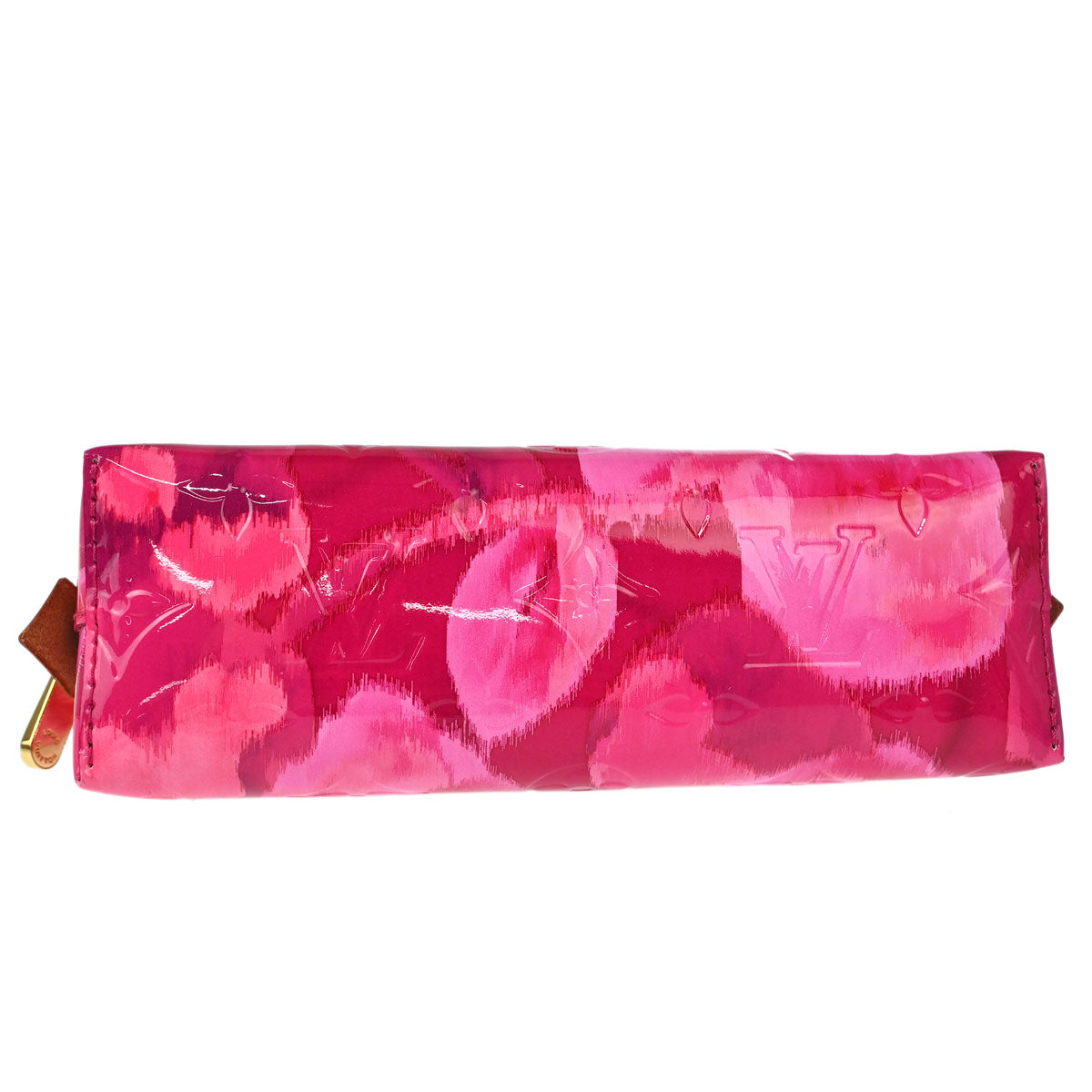 Louis Vuitton 2013 Monogram Vernis Ikat Flower Cosmetic Pouch M90045