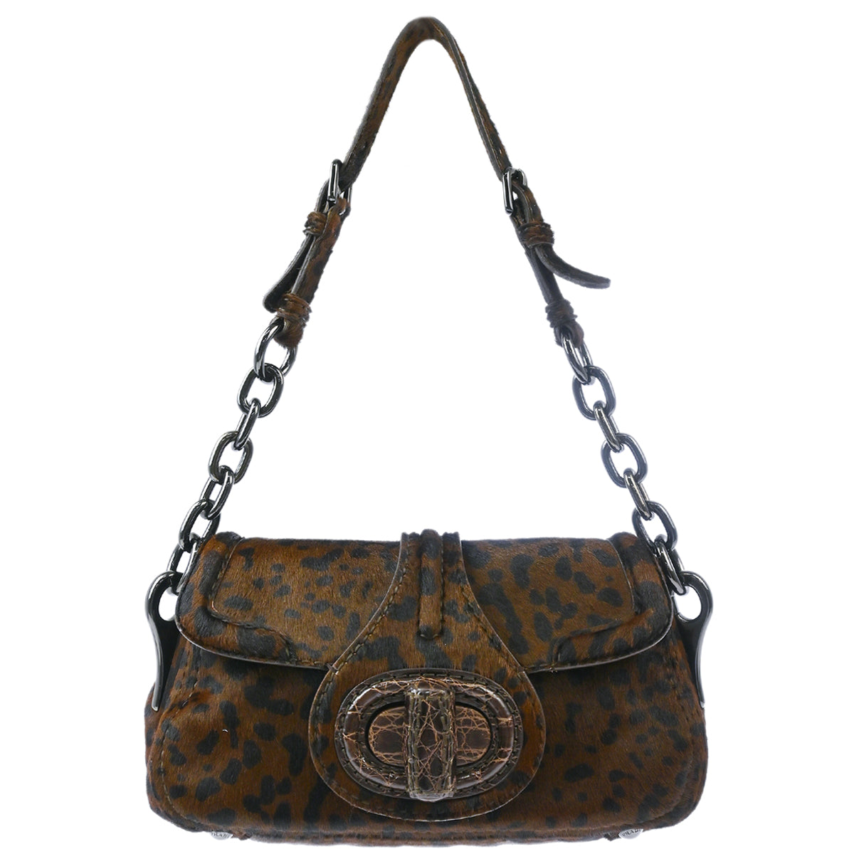Prada * Brown Pony Hair Handbag