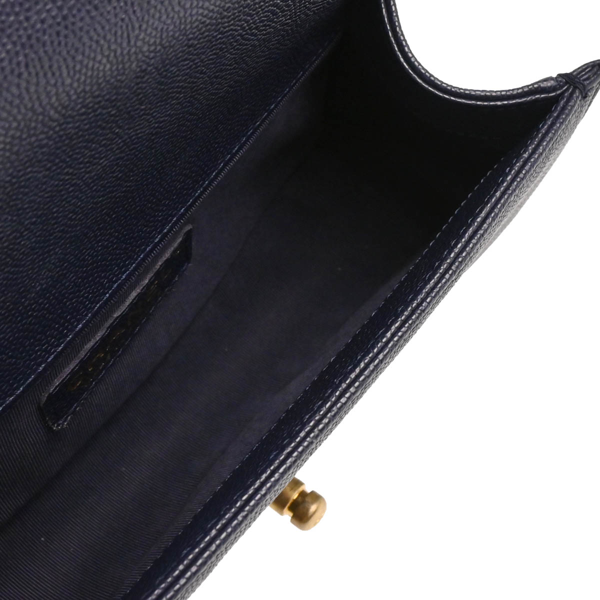 Boy Chanel 2018 Navy Caviar Small Chain Shoulder Bag