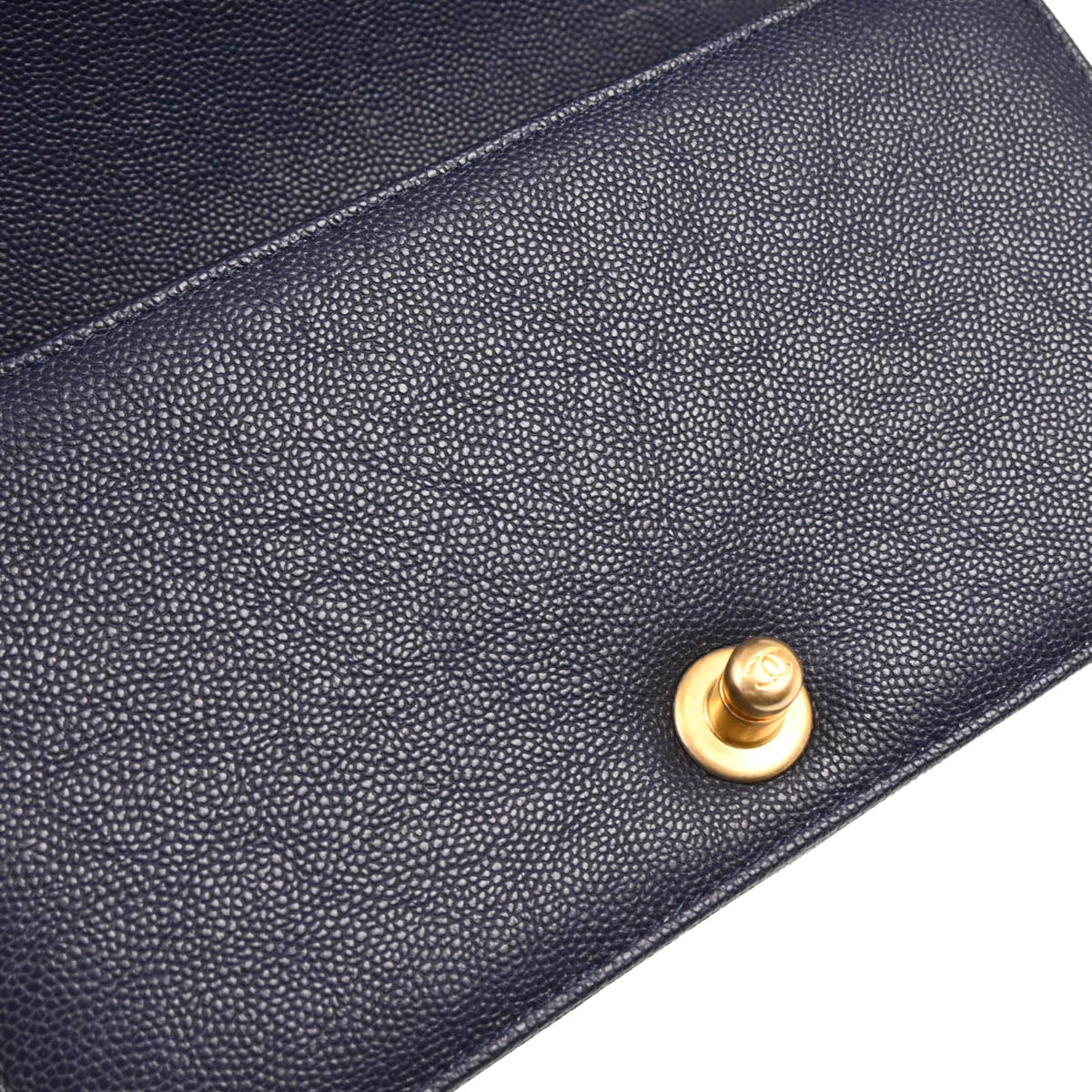 Boy Chanel 2018 Navy Caviar Small Chain Shoulder Bag