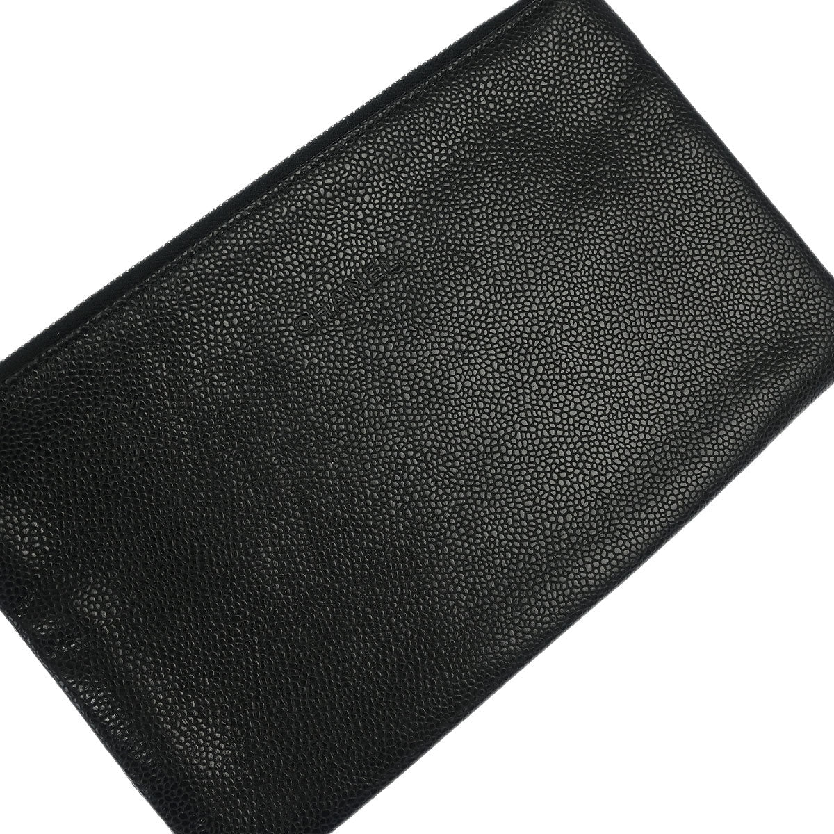 Chanel 2014 Black Caviar Shopping Fever Tote Handbag