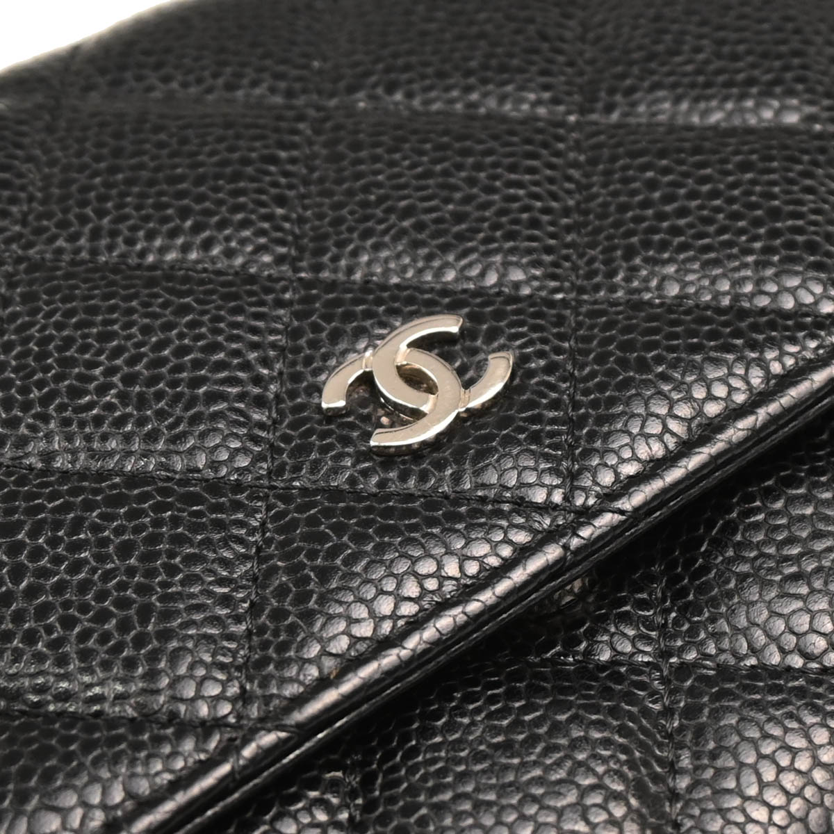 Chanel 2019 Black Caviar Classic WOC Wallet On Chain