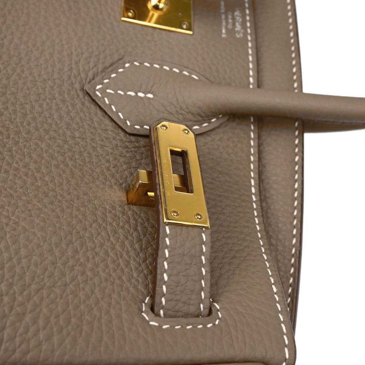 Hermes 2018 Etoupe Togo Birkin 25 Handbag